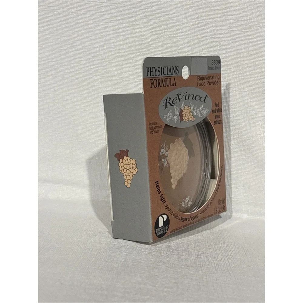 Physicians Formula‎ ReVined Rejuvenating Face Powder Bordeaux Bronze 3839 0.3oz